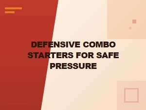 Establishing Safe Pressure with Defensive Combos